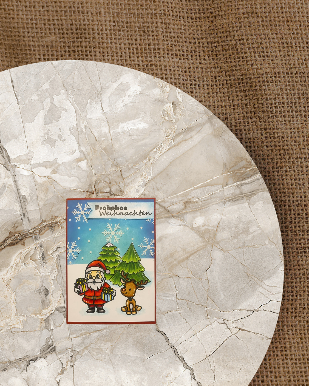 Stempel Set "Tannenbaum Trio"