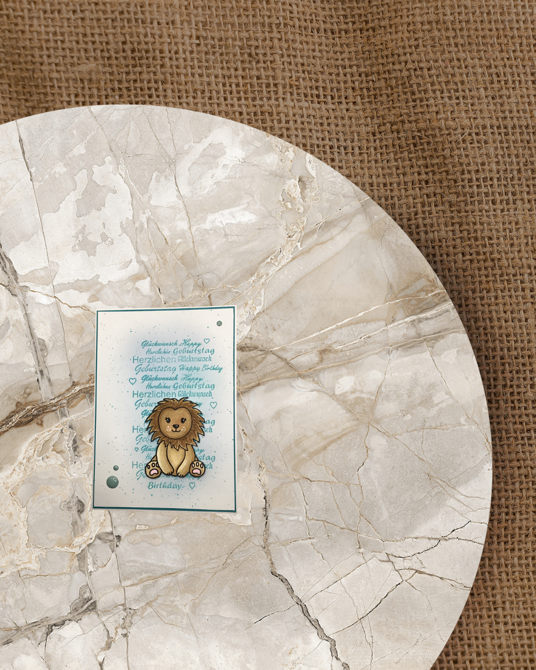 Stempel Set "Baby Dschungeltiere"
