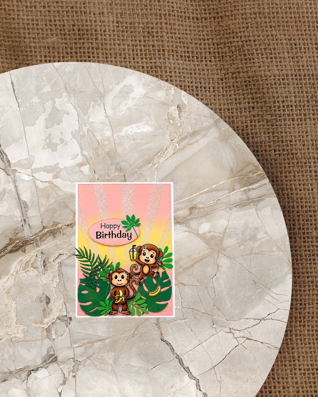Stempel Set "Affenbande"
