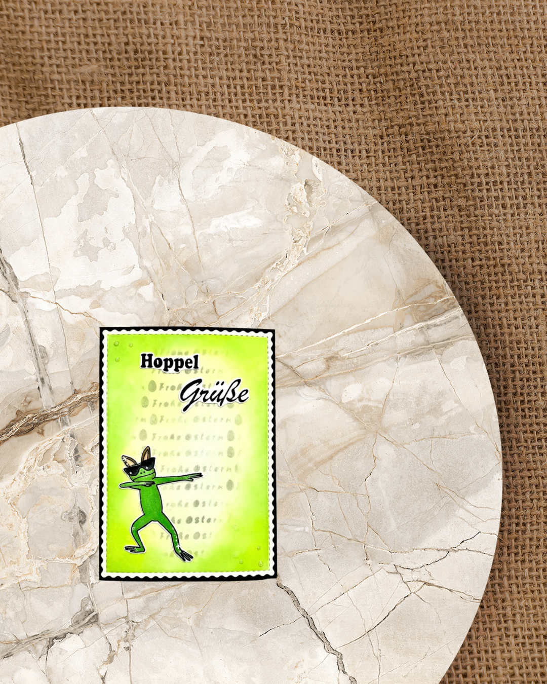 Stempel Set "Party Frösche"