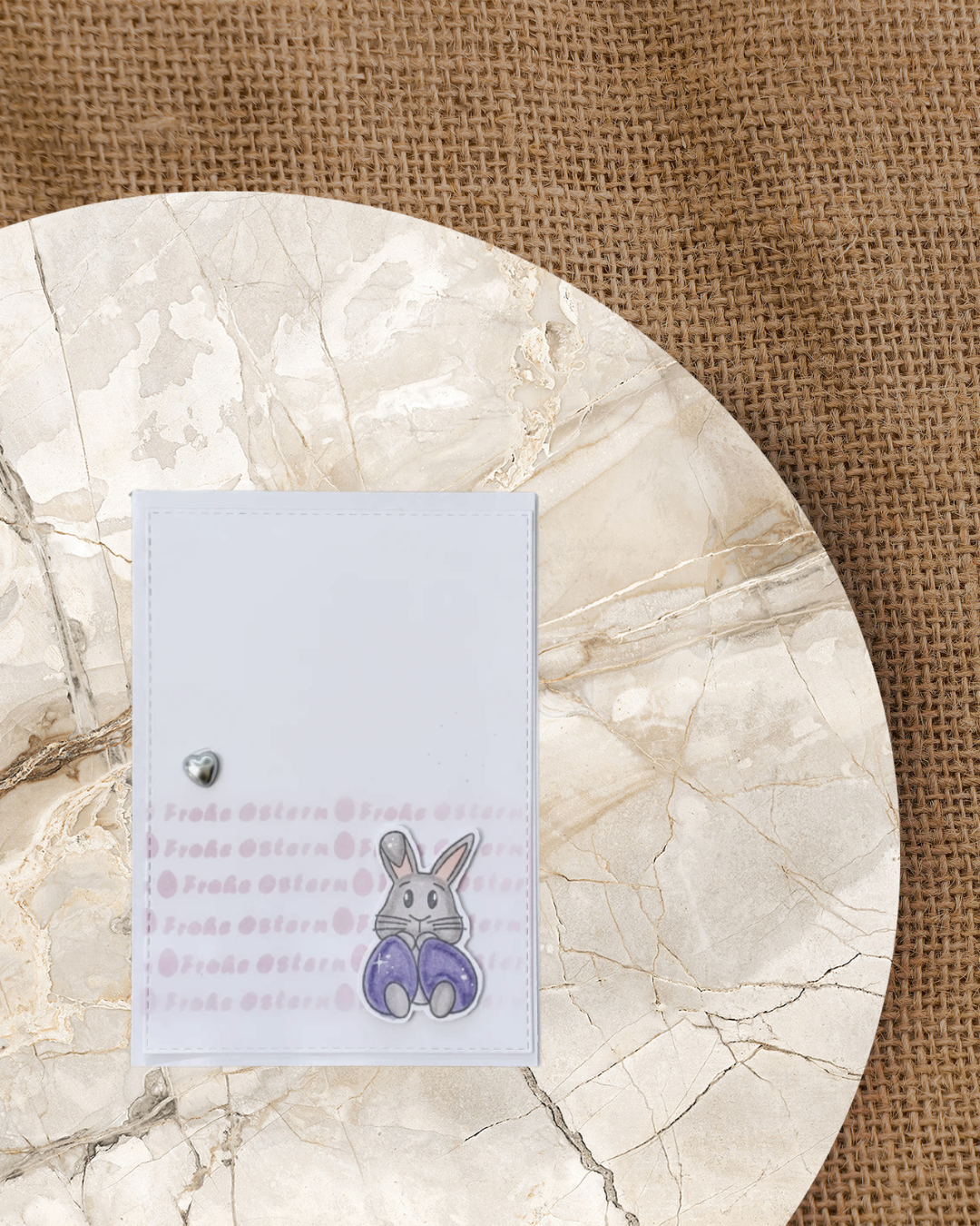 Stencil Frohe Ostern
