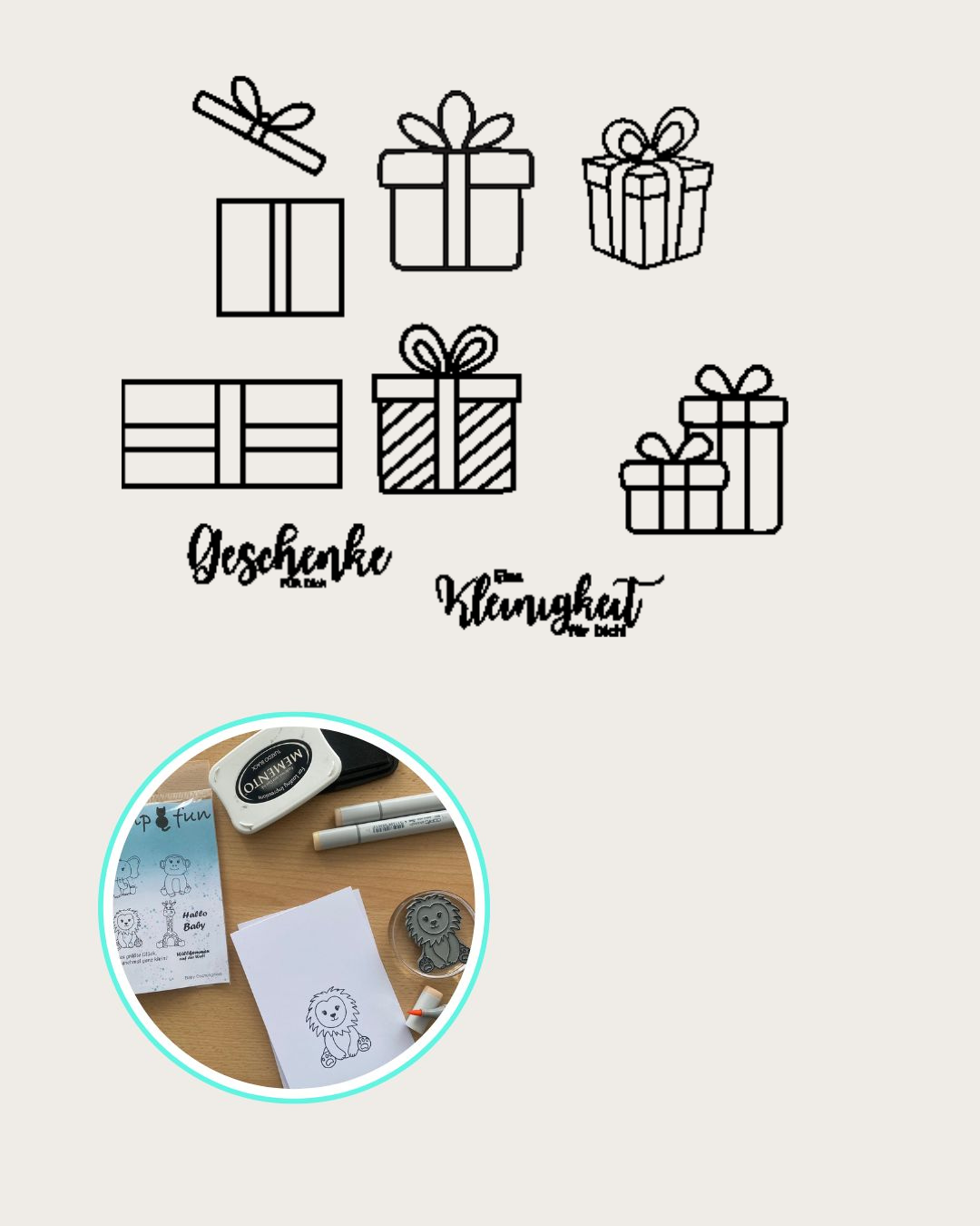 Stempel Set "Geschenke"